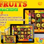 دانلود بازی HTML5 حرفه ای Slot Machine The Fruits