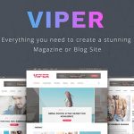 دانلود قالب وردپرس Viper - پوسته چند منظوره وبلاگ و مجله آنلاین وردپرس