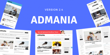 دانلود قالب وردپرس Admania - پوسته راست چین وبلاگ و مجله وردپرس