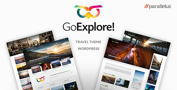 دانلود قالب وردپرس GoExplore - پوسته تور و گردشگری حرفه ای وردپرس