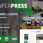 دانلود قالب وردپرس ConferPress - پوسته مدیریت رویداد و فروش بلیط وردپرس