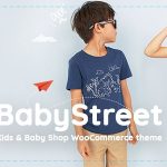 دانلود قالب وردپرس BabyStreet - پوسته فروشگاه لوازم کودکان ووکامرس