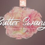 دانلود مجموعه فونت پرمیوم Butter Swany - به همراه وب فونت ها