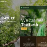 دانلود قالب سایت Green Nature - قالب HTML فعالان محیط زیست