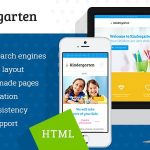دانلود قالب سایت Kindergarten - قالب HTML مهد کودک و مراقبت از کودکان
