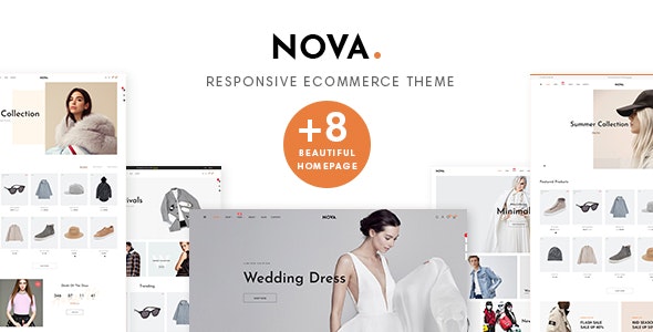 دانلود قالب پرستاشاپ Nova - فروشگاه پوشاک واکنش گرا و حرفه ای پرستاشاپ