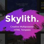 دانلود قالب سایت Skylith - قالب HTML چند منظوره و نمونه کار خلاقانه