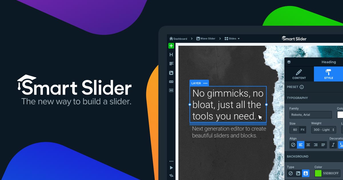 دانلود افزونه وردپرس Smart Slider Pro - اسلایدر حرفه ای وردپرس