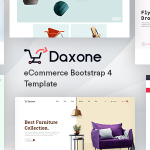 دانلود قالب فروشگاهی Daxone - قالب HTML چند منظوره و فروشگاهی
