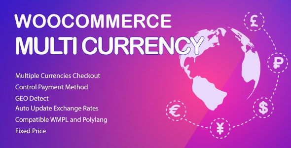 دانلود افزونه WooCommerce Multi Currency - Currency Switcher