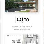 دانلود قالب وردپرس Aalto - پوسته معماری و طراحی داخلی وردپرس