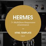 دانلود قالب سایت Hermes - قالب HTML فروشگاهی و چند منظوره