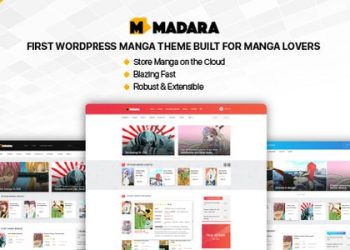 دانلود قالب وردپرس Madara - راه اندازی سایت مانگا و انیمه با وردپرس