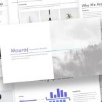 دانلود قالب پاورپوینت Moura – به همراه دو نسخه گوگل اسلاید و Keynote