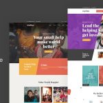 دانلود قالب سایت Oxpitan - قالب HTML خیریه و کمک های مردمی