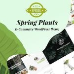 دانلود قالب وردپرس Spring Plants - پوسته باغبانی و گیاهان آپارتمانی وردپرس