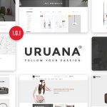 دانلود قالب سایت Uruana - قالب HTML چند منظوره فروشگاهی