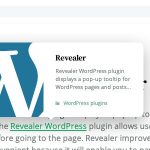 دانلود افزونه وردپرس Revealer - ایجاد پاپ آپ روی لینک های وردپرس