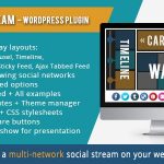 دانلود افزونه وردپرس AX Social Stream - مدیریت حرفه ای شبکه های اجتماعی