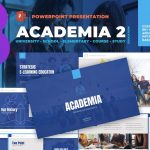 دانلود قالب پاورپوینت Academia - قالب آماده آموزش و پرورش PowerPoint