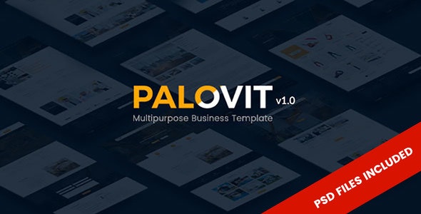 Palovit - Construction Company Corporate & Multipurpose Template
