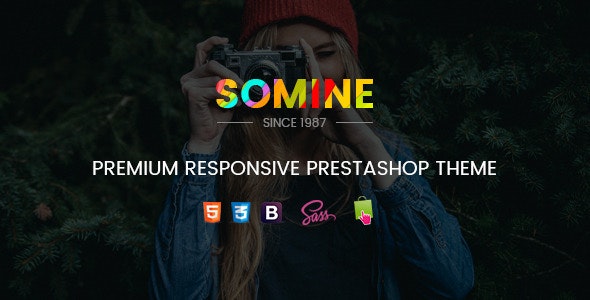 دانلود قالب پرستاشاپ SNS Somine - قالب فروشگاهی مدرن و حرفه ای