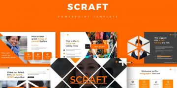 دانلود قالب پاورپوینت Scraft – به همراه دو نسخه گوگل اسلاید و Keynote