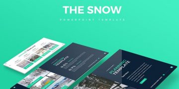 دانلود قالب پاورپوینت Snow – به همراه دو نسخه گوگل اسلاید و Keynote