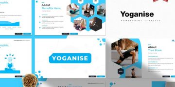 دانلود قالب پاورپوینت Yoganise – به همراه دو نسخه گوگل اسلاید و Keynote
