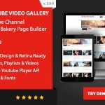 دانلود افزونه وردپرس Youtube Video Gallery - افزودنی صفحه ساز WPBakery