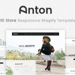 دانلود قالب فروشگاهی Anton - قالب چند منظوره و واکنش گرا شاپیفای