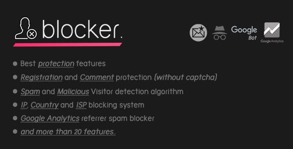دانلود افزونه وردپرس Blocker - افزونه فایروال پیشرفته و حرفه ای وردپرس