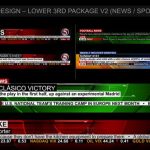 دانلود پروژه افتر افکت Broadcast Design - News Lower Third Package2