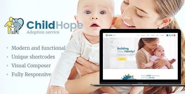 دانلود قالب وردپرس ChildHope - پوسته موسسه خیریه و سازمان حمایت از کودکان