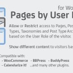 دانلود افزونه وردپرس Pages by User Role - نسخه حرفه ای