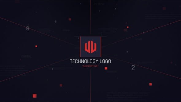 دانلود پروژه افتر افکت Tech Logo 2