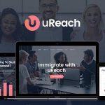 دانلود قالب وردپرس uReach - پوسته مشاورین حقوقی و مهاجرت وردپرس