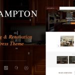 دانلود قالب وردپرس Hampton - پوسته طراحی داخلی و دکوراسیون وردپرس
