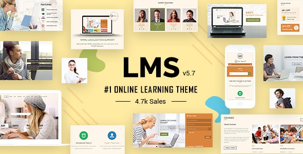 دانلود قالب وردپرس LMS - پوسته آموزشی و آموزشگاه آنلاین وردپرس