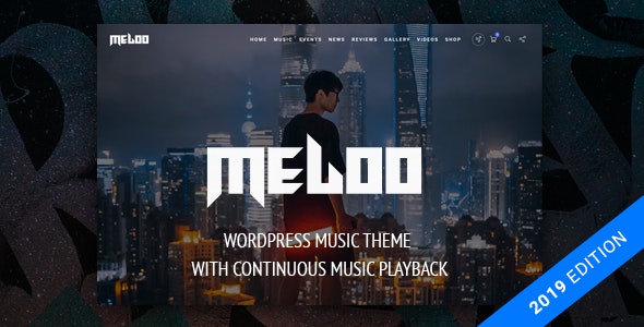 دانلود قالب وردپرس Meloo - پوسته موسیقی و سرگرمی وردپرس