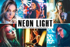 دانلود پریست لایت روم Neon Light Pro