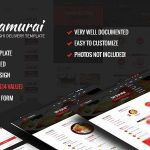 دانلود قالب سایت Red Samurai - قالب HTML5 و CSS3 حرفه ای و واکنش گرا