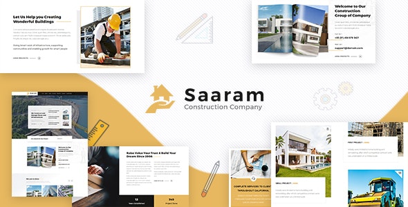 دانلود قالب وردپرس Saaram - پوسته معماری حرفه ای وردپرس