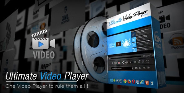 دانلود ویدیو پلیر HTML5 حرفه ای و پیشرفته Ultimate Video Player