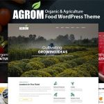 دانلود قالب وردپرس Agrom - پوسته مواد غذایی و محصولات ارگانیک وردپرس