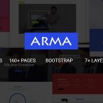 دانلود قالب سایت Arma - قالب چند منظوره و شرکتی HTML