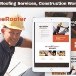 دانلود قالب وردپرس HomeRoofer - پوسته ساخت و ساز و تعمیرات ساختمانی وردپرس