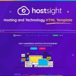 دانلود قالب سایت HostSite - قالب هاستینگ و تکنولوژی HTML