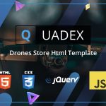 دانلود قالب سایت Quadex - قالب تکنولوژی و فروشگاه HTML