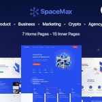 دانلود قالب سایت SpaceMax - قالب چند منظوره و واکنش گرا HTML